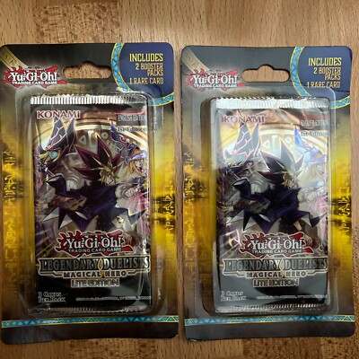 2 Yu-Gi-Oh! Legendary Duelists Magical Hero Lite Edition Sealed Pack TCG  Konami | eBay