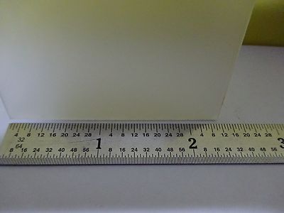 LARGE SYNTHETIC QUARTZ SEED SINGLE CRYSTAL PIEZOELECTRIC OPTICS AS