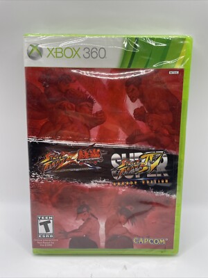 BRAND NEW SEALED Super Street Fighter IV Arcade Edition x vs Tekken XBOX 360