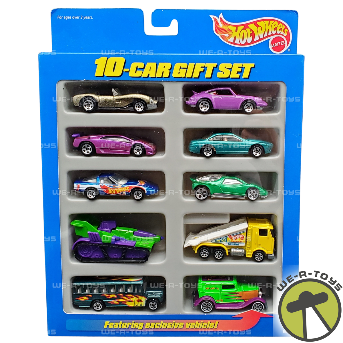 Hot Wheels 10-Car Gift Set トイザラス50周年 Hot Wheels 10-Car Gift Set Die Cast Vehicles w/ Toys R Us