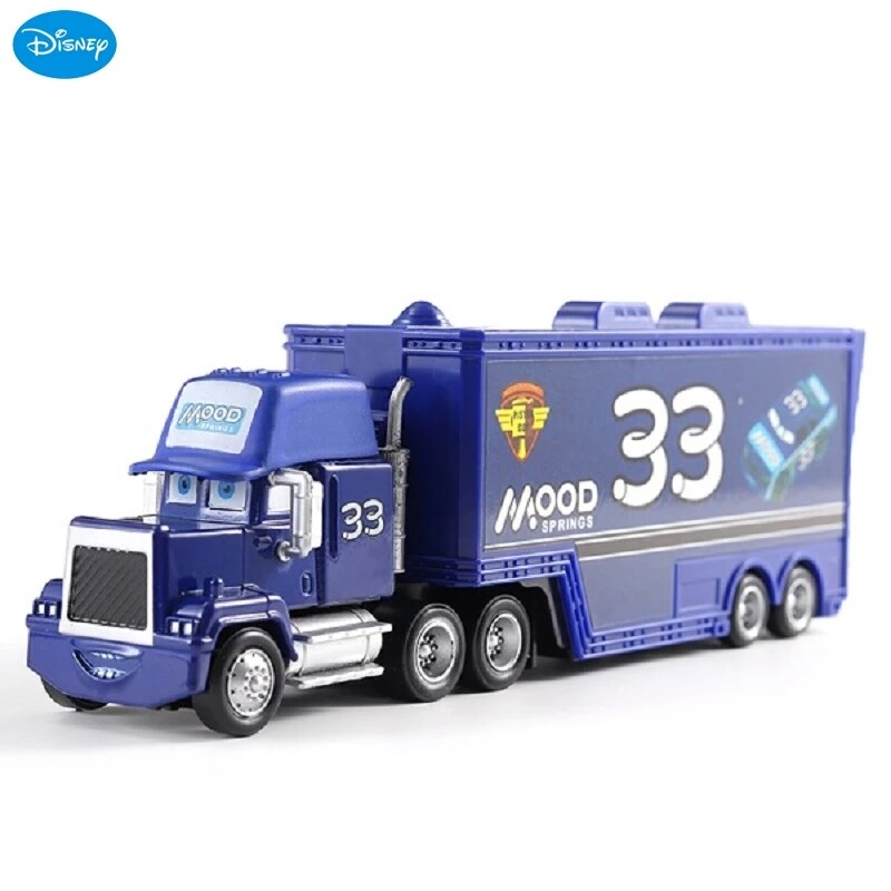 Disney Pixar Cars NO.33 Racer Mood Pickup Mack Truck Movie Kids