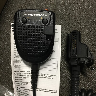 MOTOROLA RMN5038A RADIO MIC HT1000 JT1000 MTX9000 XTS 1500 2500