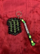 Monster Energy kandi keychain