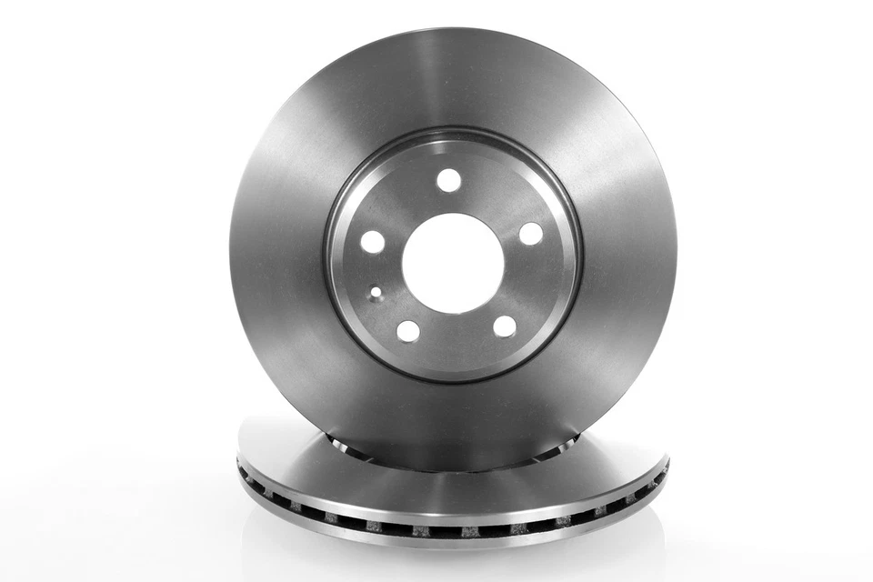 2x Disque de frein ventilé Avant Droite + Gauche pour Audi A4 2008-,A5 2008- - Photo 2/4