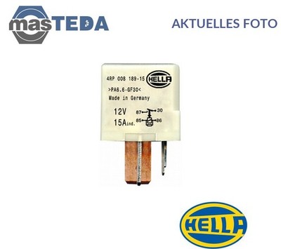 4RP 008 189-151 RELAIS KRAFTSTOFFPUMPE HELLA NEU OE QUALITÄT