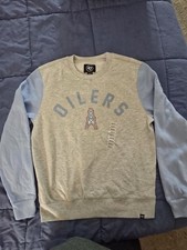 47 Brand Tennessee Titans Legacy Houston Oilers Sweatshirt Men's Size Medium