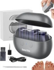 Safety Electric Nail Clipper Automatic Thick Nails Trimmer Professional Tool US