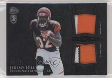 2014 Bowman Sterling Rookie Dual Relics Black Refractor /75 Jeremy Hill 1u6