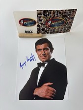 GEORGE LAZENBY In-Person signed Autogramm/Autograph 20x25cm James Bond