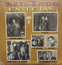Bailando En Tejas Vol.3 Tejano Tex Mex Record Lp