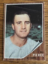 1962 Topps Bill Pierce San Francisco Giants #260  EX+
