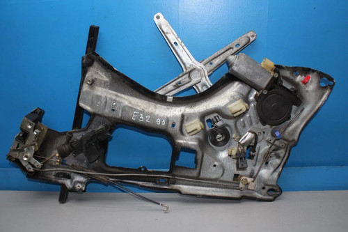 Fensterheber Motor Gestänge Türschloss hinten rechts BMW E32 7er Bj.1990