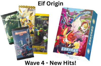 NEW Pokémon Chinese Elf Eif Origin Collection 4.0 Booster Box US