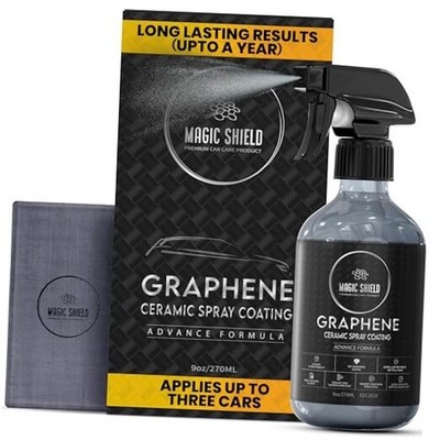 Graphene Ceramic Spray Coating - LAST SO LONG! Quick & Easy 9 Fl Oz (Pack of 1)