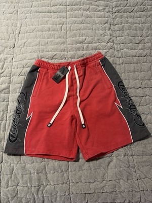 Godspeed Men s Sweat Shorts Size XL Red Washed/Grey Brand NWT 100% Authentic