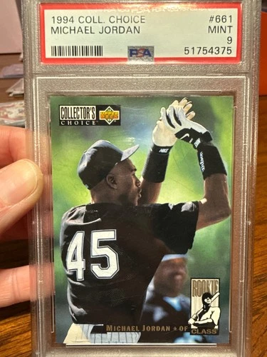 1994 Upper Deck Collector's Choice - Rookie Class Michael Jordan #661 PSA 9