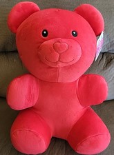 Gummy Bear Stuffed 16" Way To Celebrate Red Toy Size