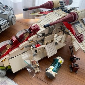 LEGO Star Wars Republic Attack Gunship 7676 Millennium Falcon 75105 8128 Used