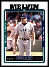 Bob Melvin 2005 Topps #292 Seattle Mariners MLB READ FREE SHIPPING AutographDen