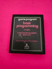 Basic Programming, Atari 2600, Cartridge Only, Tested and Working, Tested