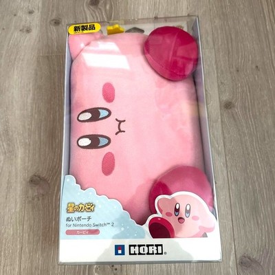 Kirby Plush Pouch for Nintendo Switch 2 OLED HORI NSX-121 Japan