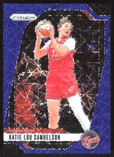 10200F 2024 Panini Prizm WNBA #128 Katie Lou Samuelson Blue Velocity Prizms