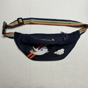 VERY RARE Vintage 1990s - 2006 Singapore Airlines Megatop Boeing 747 Fanny Pack