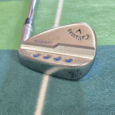 CALLAWAY JAWS MD5 CHROME APPROACH WEDGE 50°-10° (BOUNCE) S GRIND NS Pro MODUS.  