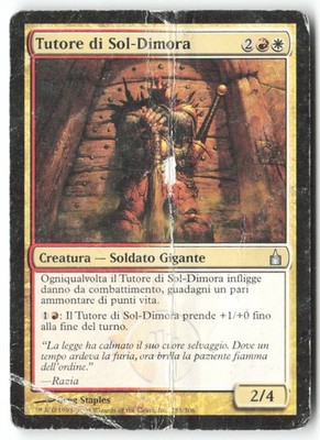 [T382] Tutor di Sol-Dimora 283/306 DEU