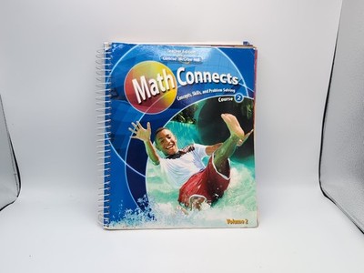 Math Connects: Concepts, Skills, and Problem Solving, Course 2, Teacher E - GOOD