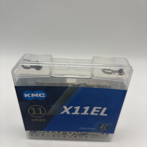 KMC X11EL 11 Speed Bike Chain 118 Links Silver w/ MissingLink – New - Picture 6 of 6