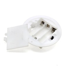 White Round 3  AAA Battery Holder 4.5V With Switch Cover For DIY Toy Craft