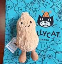 Jellycat AMUSEABLE PEANUT Authentic Soft Plush Toy Fun CUTE Food Collectible NWT