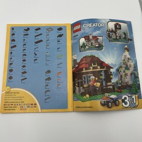 LEGO Creator 31019 Teddy Bear Instruction Manual Booklet Only (no bricks)