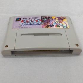 Macross Scrambled Valkyrie Super Famicom SFC Nintendo Zamuse SNES Box Tested JP