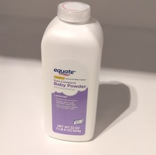 Equate Pure Cornstarch Baby Powder Lavender Hypoallergenic 22 oz