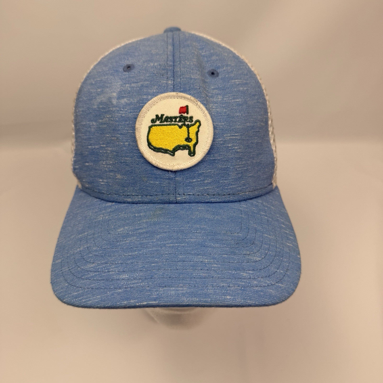 Authentic Masters Golf Tournament Blue Mesh Cap - American Needle Adjustable