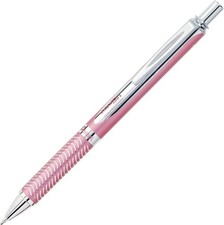 Black Ink (BL407P-A), Pink Barrel, Medium Line, (0.7mm), EnerGel Alloy RT