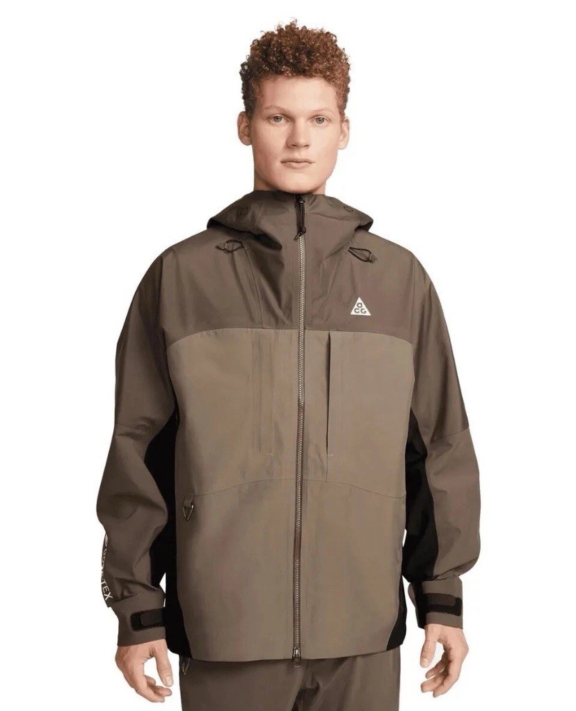ジャケット・アウター Nike ACG Misery Ridge Gore-Tex Jacket Nike ACG Misery Ridge Gore-Tex Jacket Ironstone Brown Black DQ5771