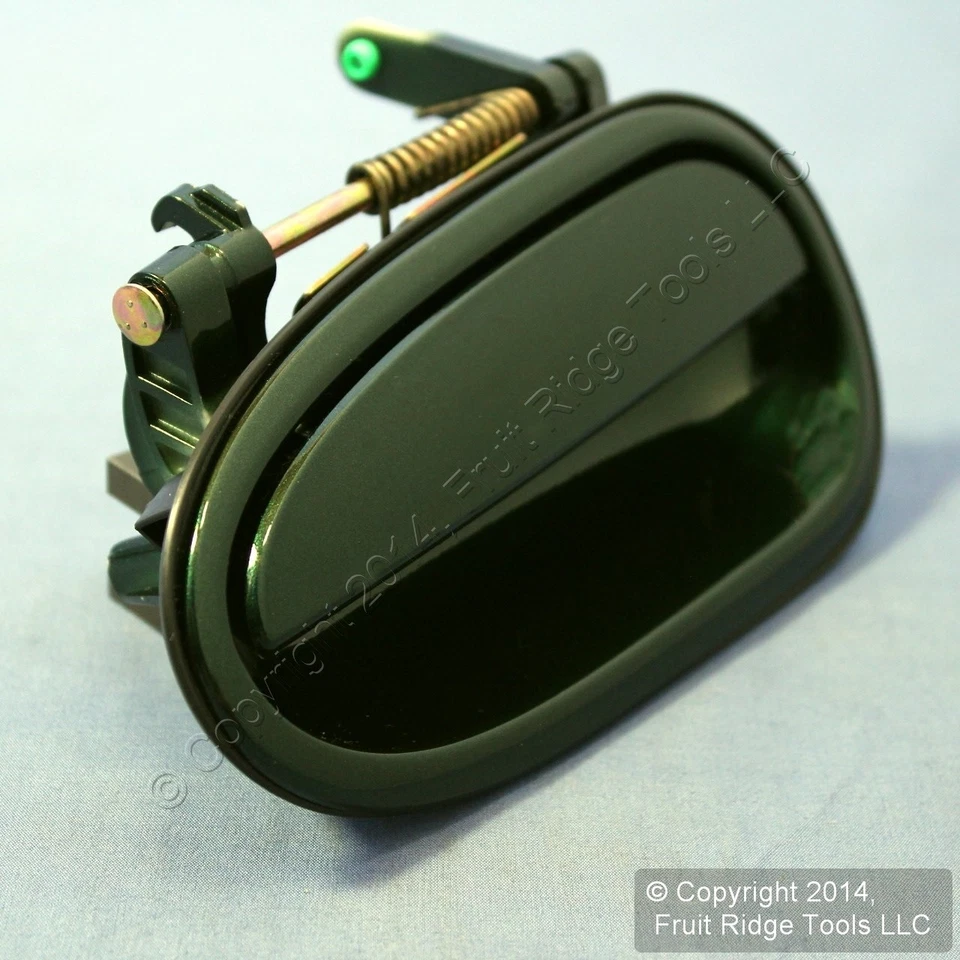 Manija de la puerta trasera izquierda verde del lado del conductor GM OEM para 99-05 Grand Am 99-04 Alero Foto 2 de 4