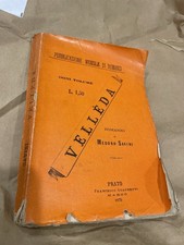 Velleda Romanzo Medardo Savini Prato Giachetti Figlio 1875 Letteratura Raro