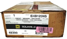 Square D EHB125NS Type 1 Circuit Breaker Enclosure