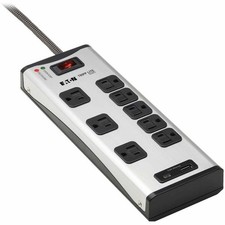 Tripp Lite Surge Protector Power Strip 8-Outlet with USB-A  USB C TLM88USBC