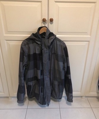 PROTEST HERREN SKIJACKE GR. 46 grau/schwarz