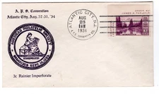 #750a Mt Ranier National Park 1934 FDC - #7 APS