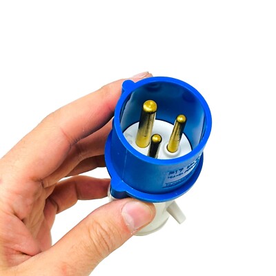 Legrand P17 57424 Tempra Pro IP44 Blue Cable Mount 2P Industrial
