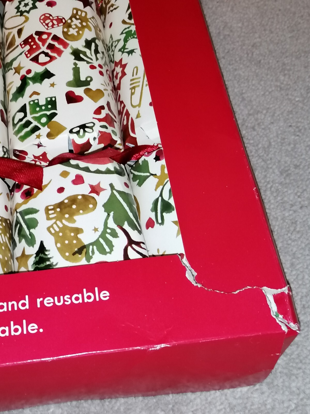 Emma bridgewater luxury christmas crackers x 6 Boxed eBay