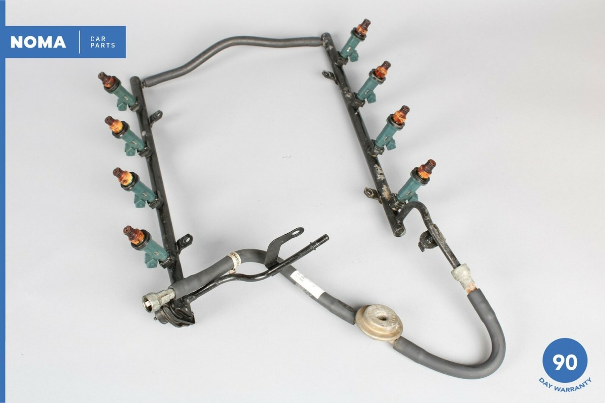 00-02 Jaguar XK8 X100 4.0L V8 AJ27 Gas Fuel Rail Line 00-02 Jaguar XK8 X100 4.0L V8 AJ27 Gas Fuel Rail Line