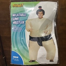 Spirit Halloween Inflatable Sumo Wrestler Child Costume One Size Fits Most