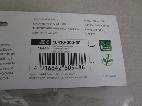 Konig & Meyer 16416 Harmonica Holder - Picture 5 of 6